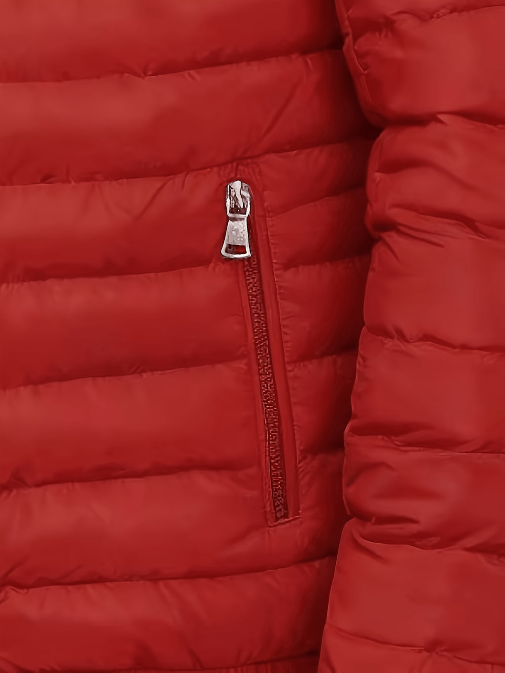 Manteau matelassé pour homme, à col montant, bleu ciel