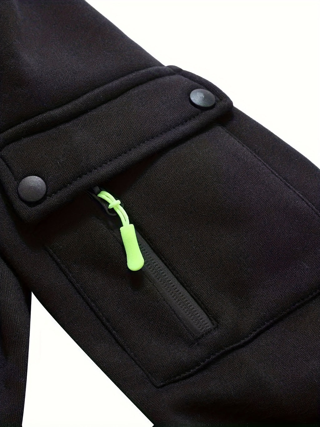 Veste long pour homme, à capuche, gris foncé