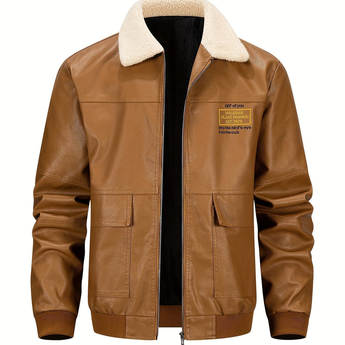 Veste, à revers, gingembre, coloris gingembre Image
