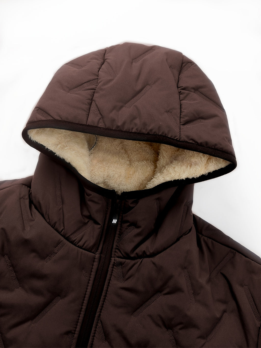 Veste matelassée pour homme, coupe-vent, à capuche, bleu