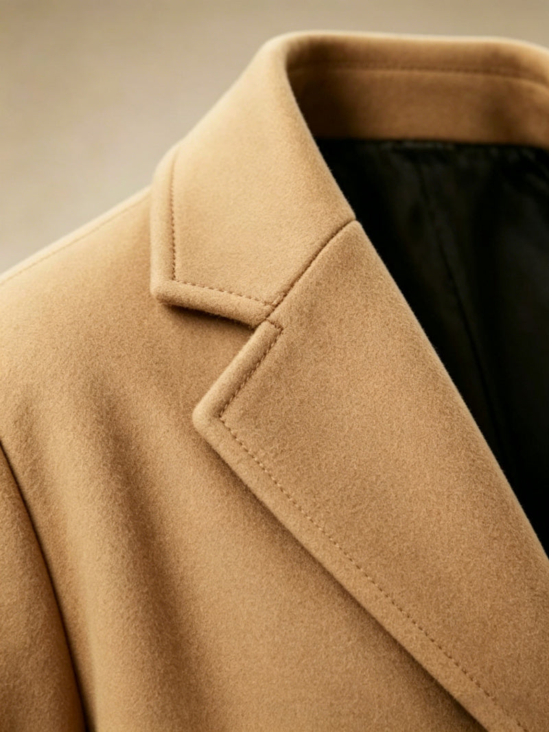 Trench pour homme, à revers, modele 8