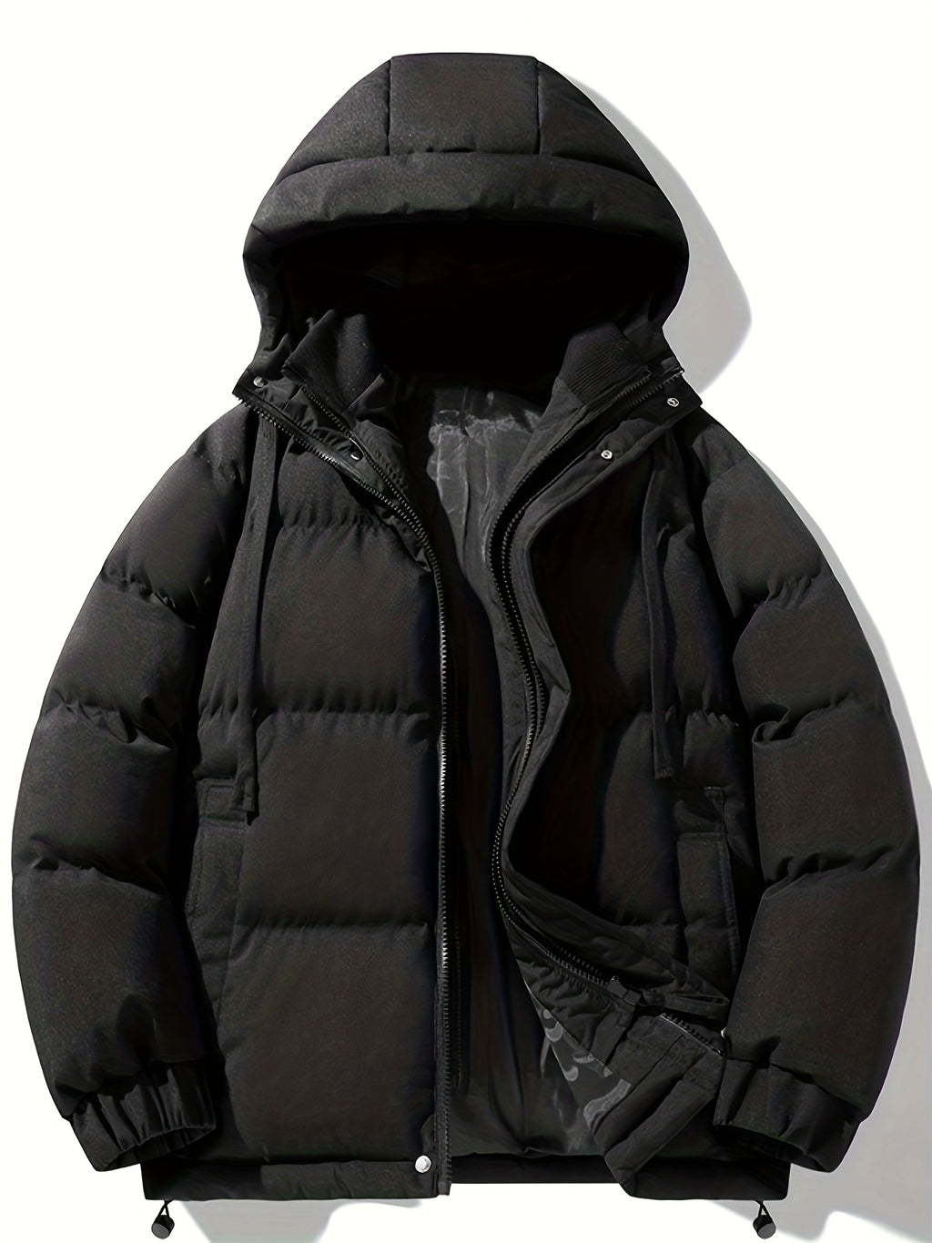 Manteau pour homme, coupe-vent, à capuche