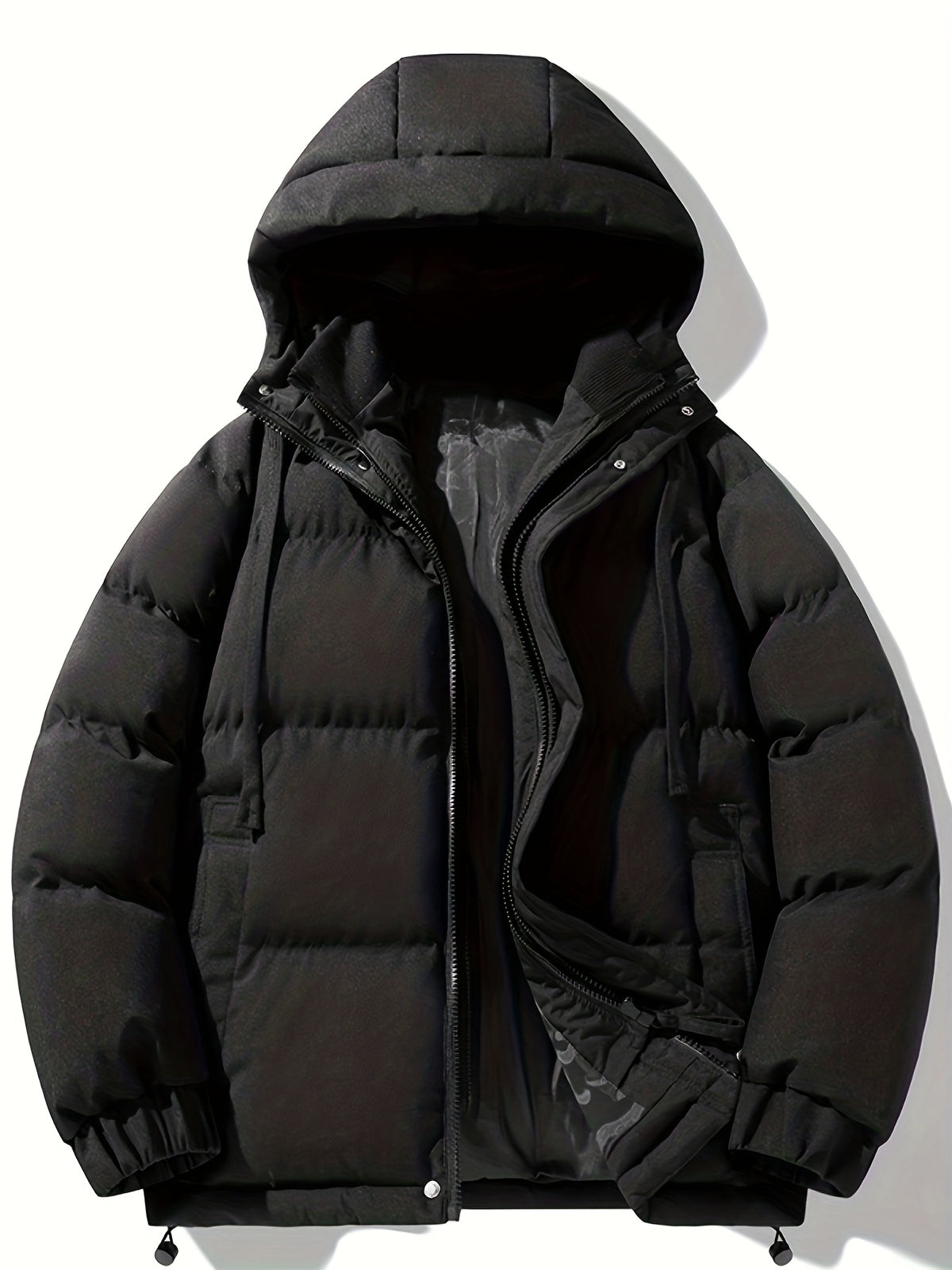 Manteau pour homme, coupe-vent, à capuche