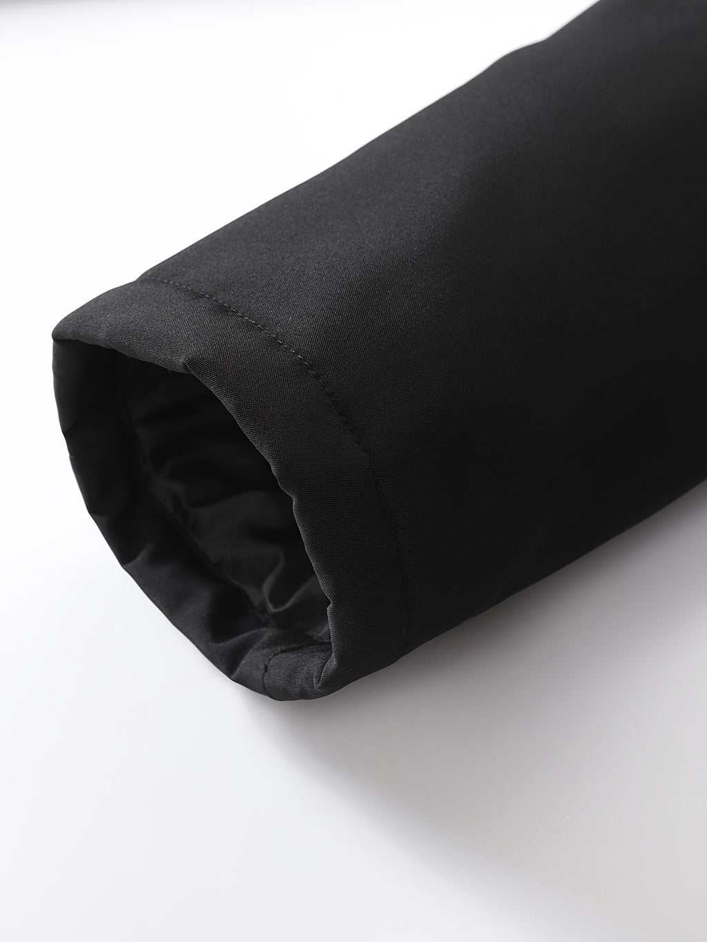 Veste matelassée pour homme, velours, à col montant