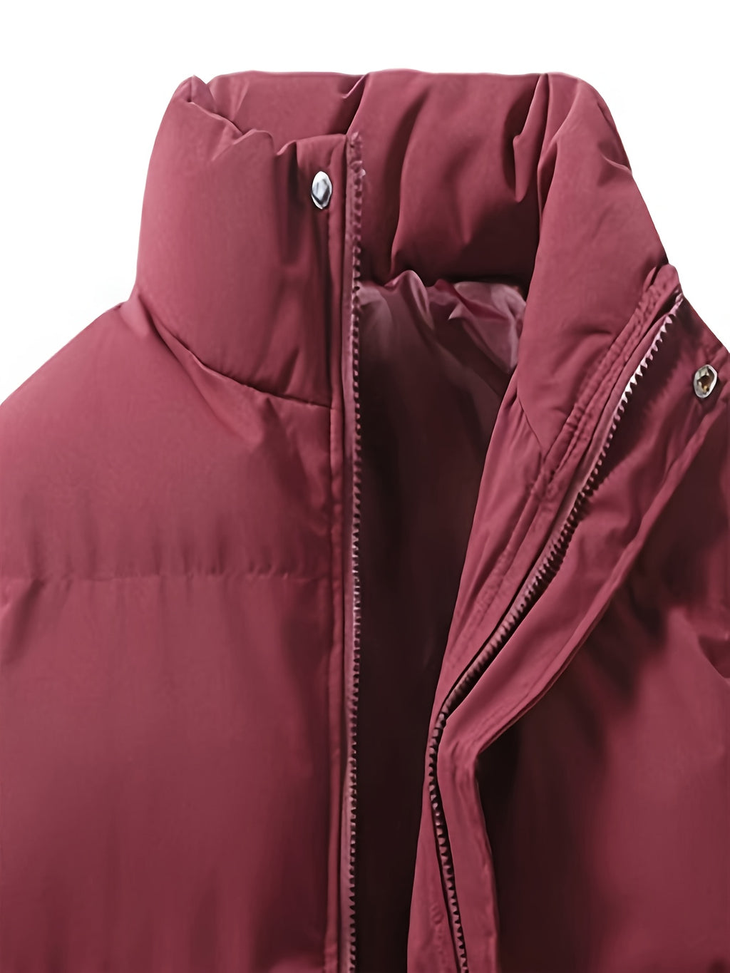 Veste pour homme, à col montant, violet