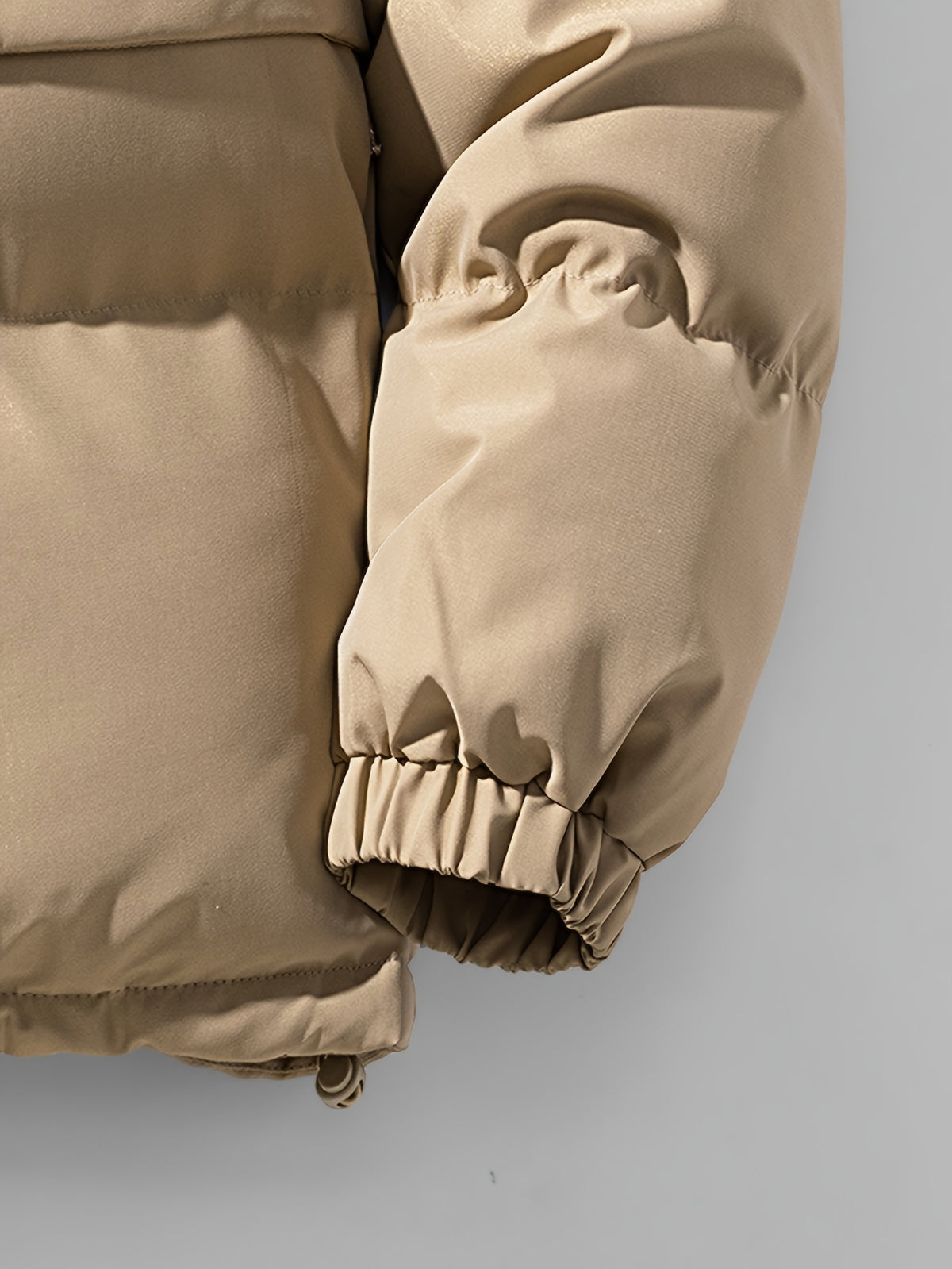 Veste pour homme, à capuche, beige