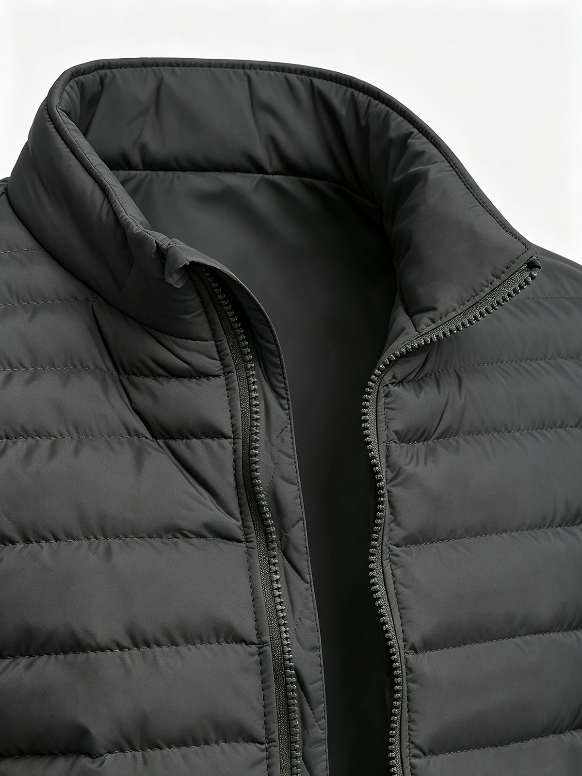 Veste pour homme, coupe-vent, à col montant