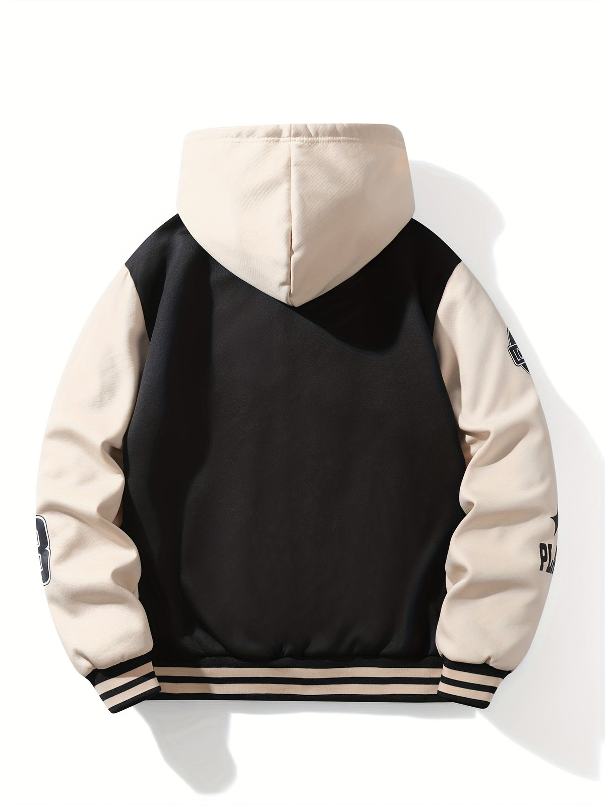 Veste pour homme, à capuche, jaune