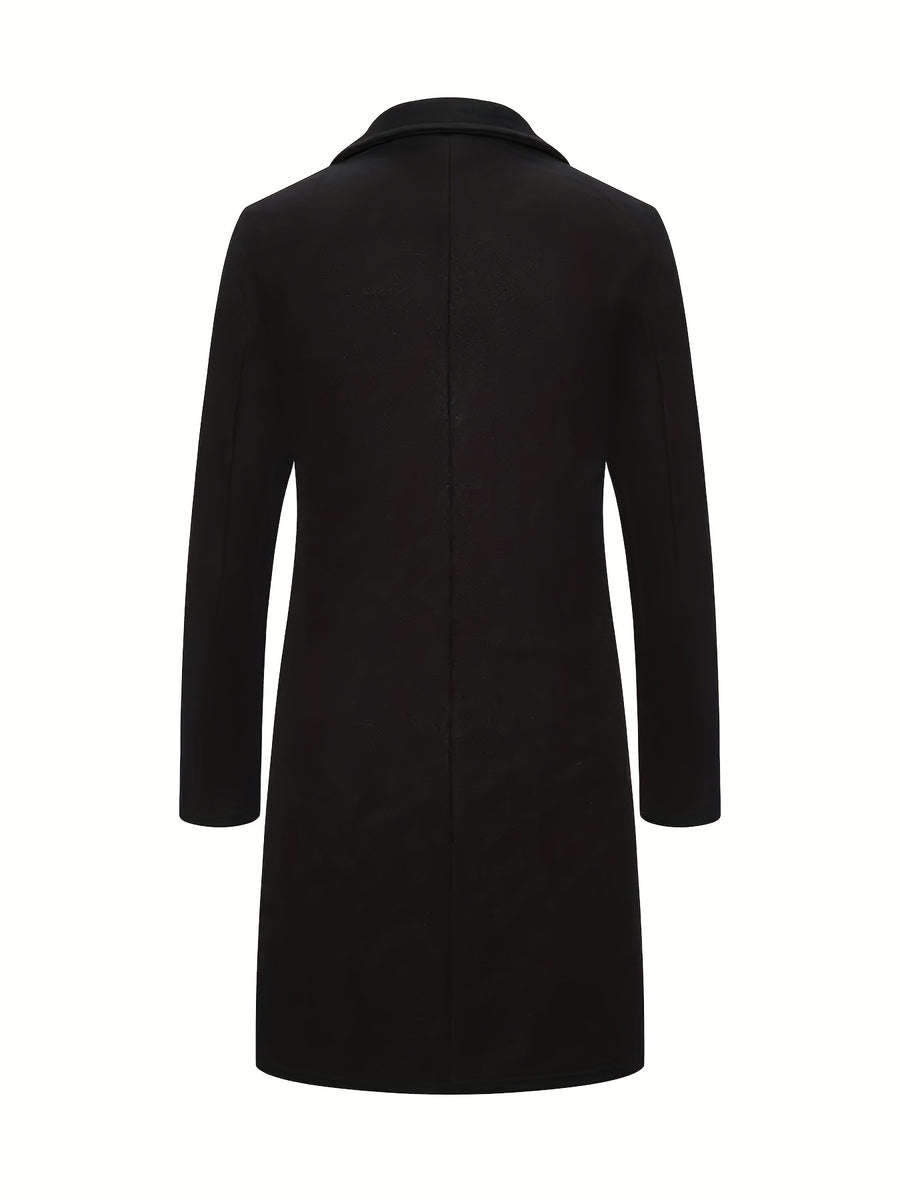 Manteau, polaire, à revers