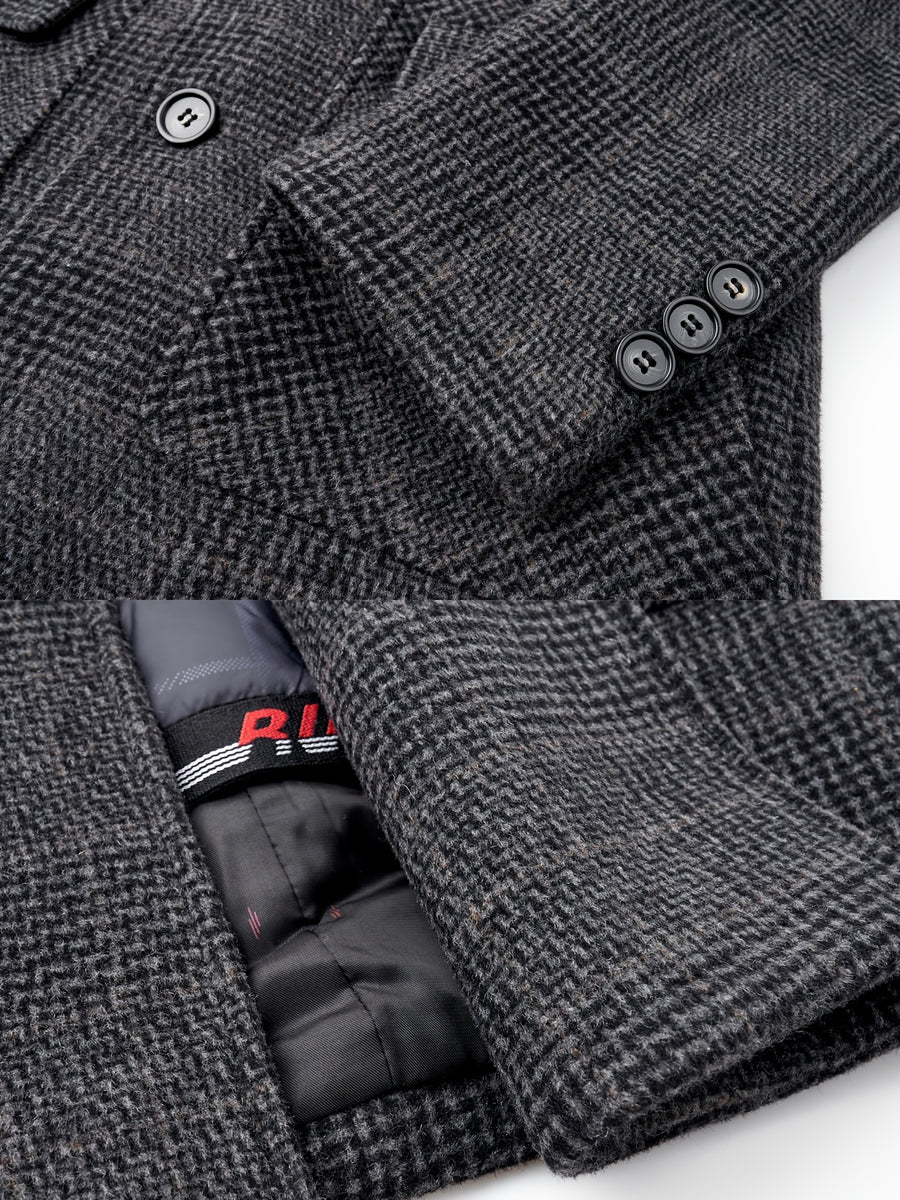 Manteau en laine, 100 % laine, tweed, photo 3
