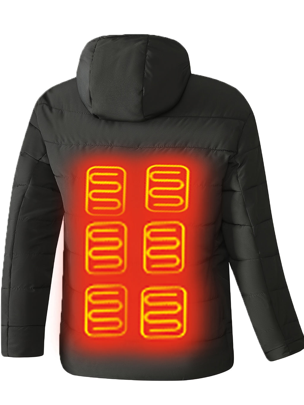 Manteau pour homme, à capuche, modele 4