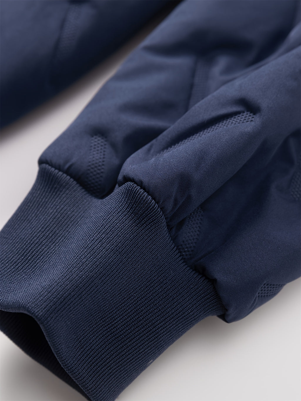 Manteau matelassé pour homme, coupe-vent, à capuche, bleu foncé