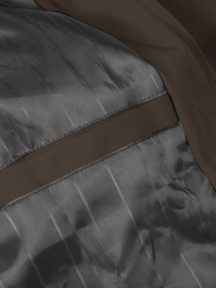 Veste, à revers, gris, photo 11