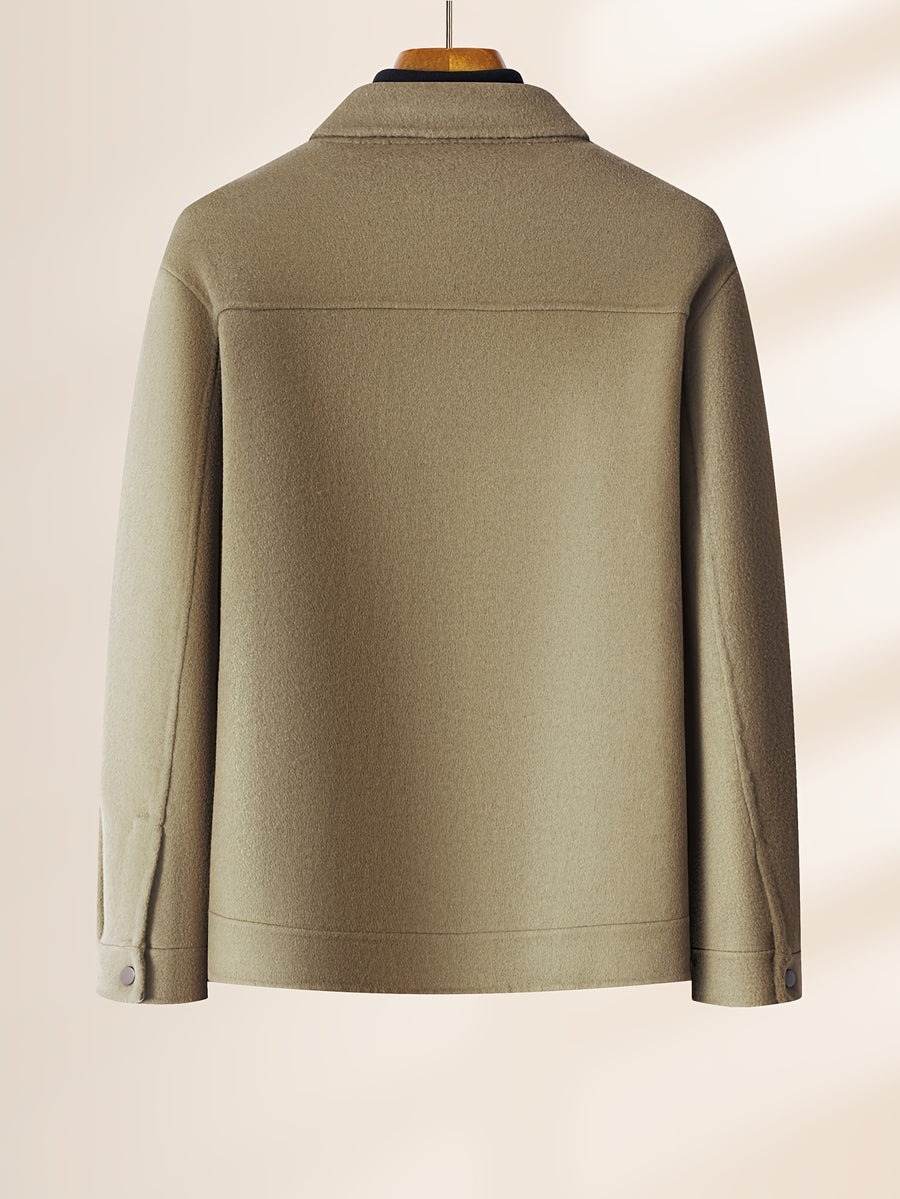 Veste en laine, 70,5 % laine, à revers, photo 6
