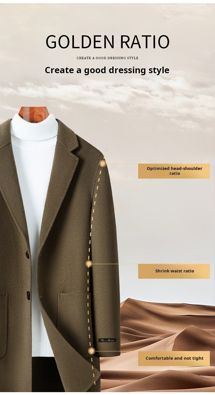 Manteau en laine, 94,1 % laine, à revers, photo 6