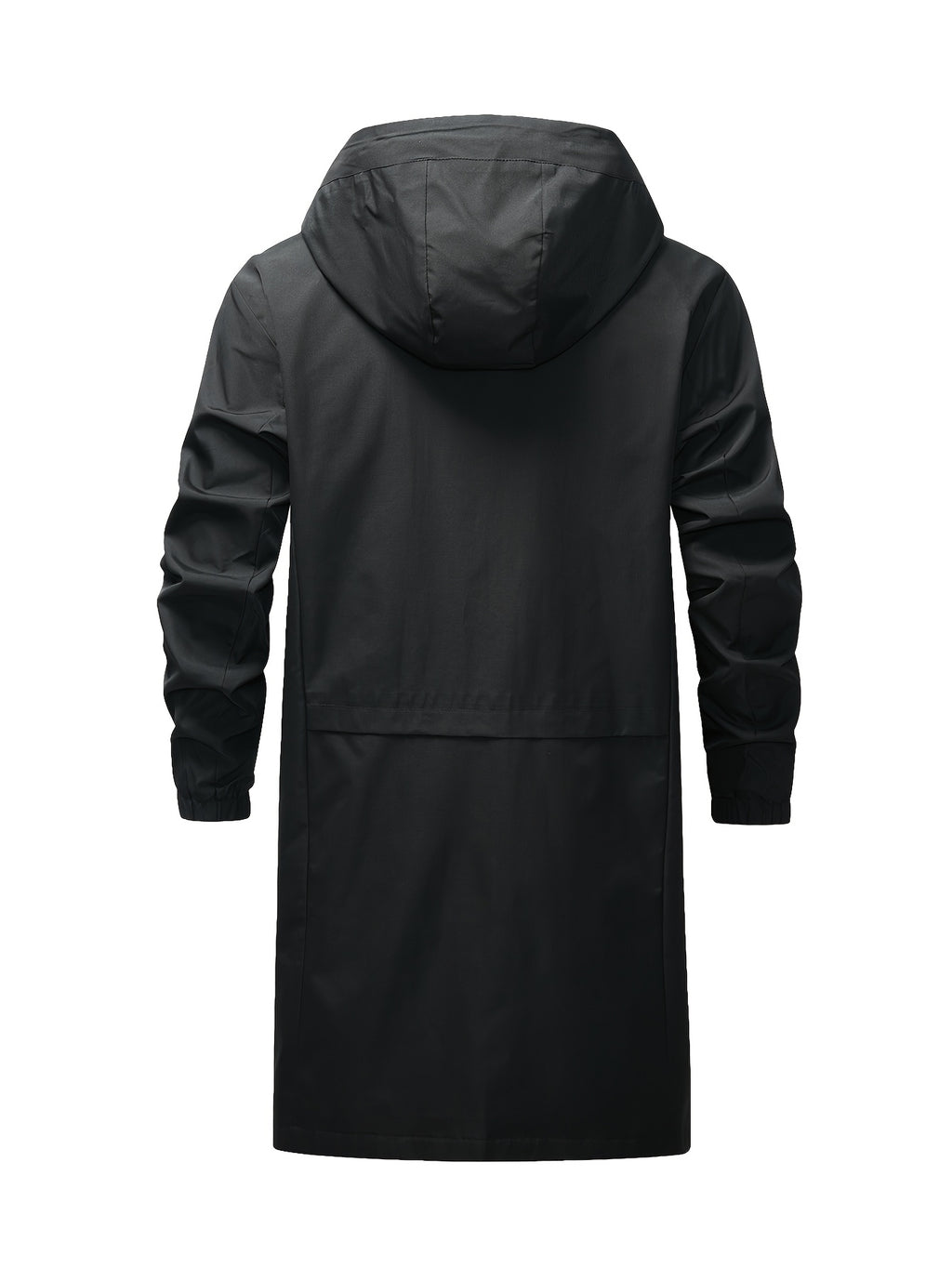 Veste pour homme, grandes tailles, à capuche, col montant