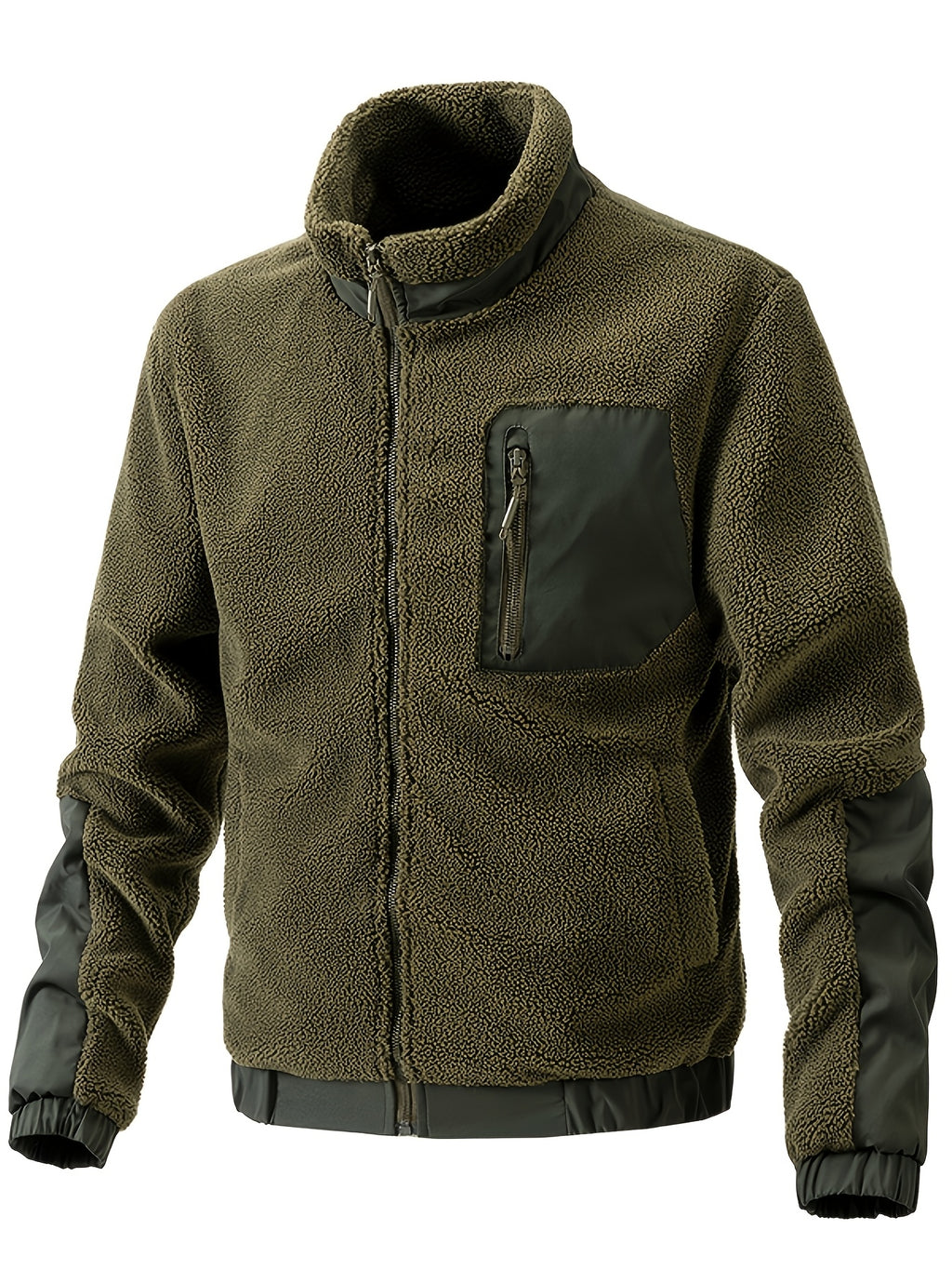 Veste long pour homme, polaire