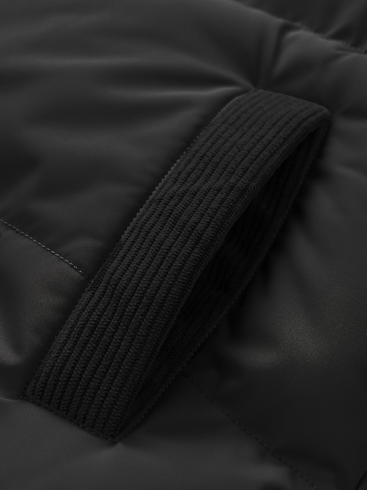 Manteau matelassé pour homme, capuche amovible, brun