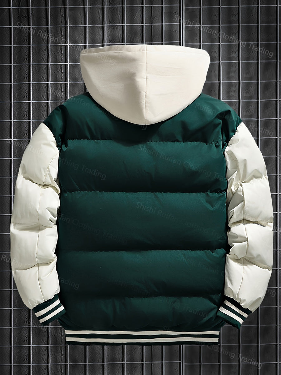 Veste long, à capuche, rouiller, photo 10