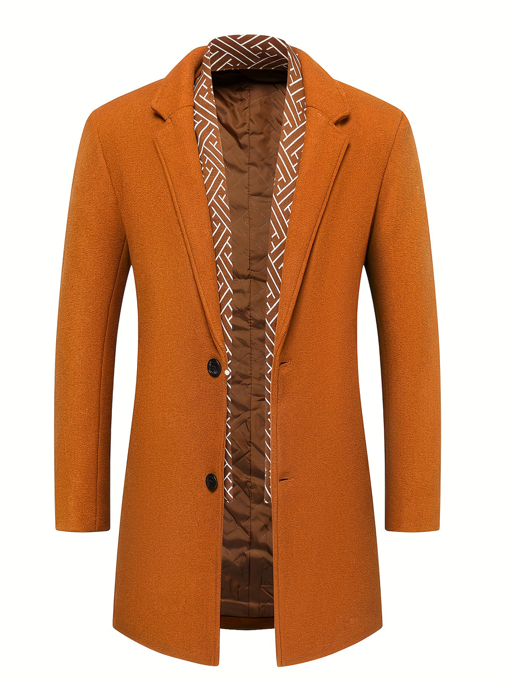 Manteau en laine mi-long, 50 % laine, tweed, photo 11