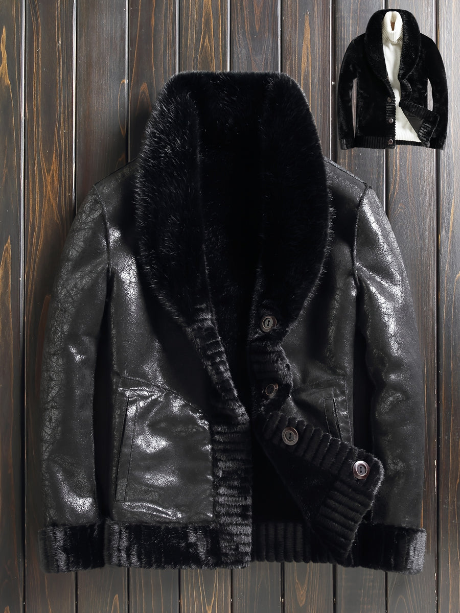 Veste en fausse fourrure longue, réversible, photo 17