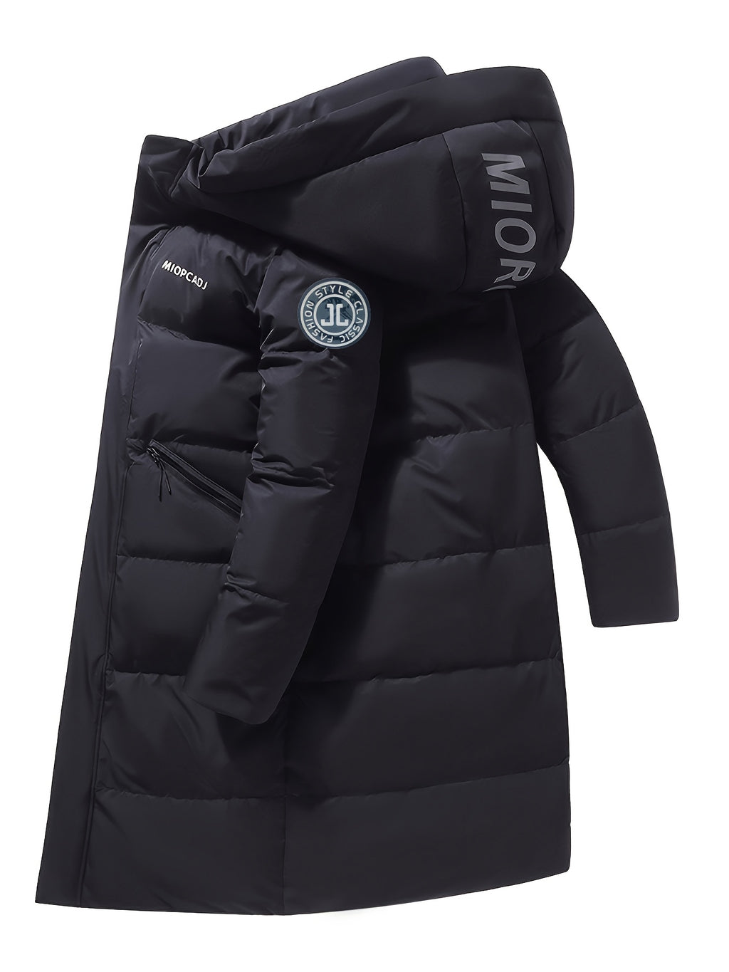 Veste matelassée pour homme, coupe-vent, à capuche, modele 2
