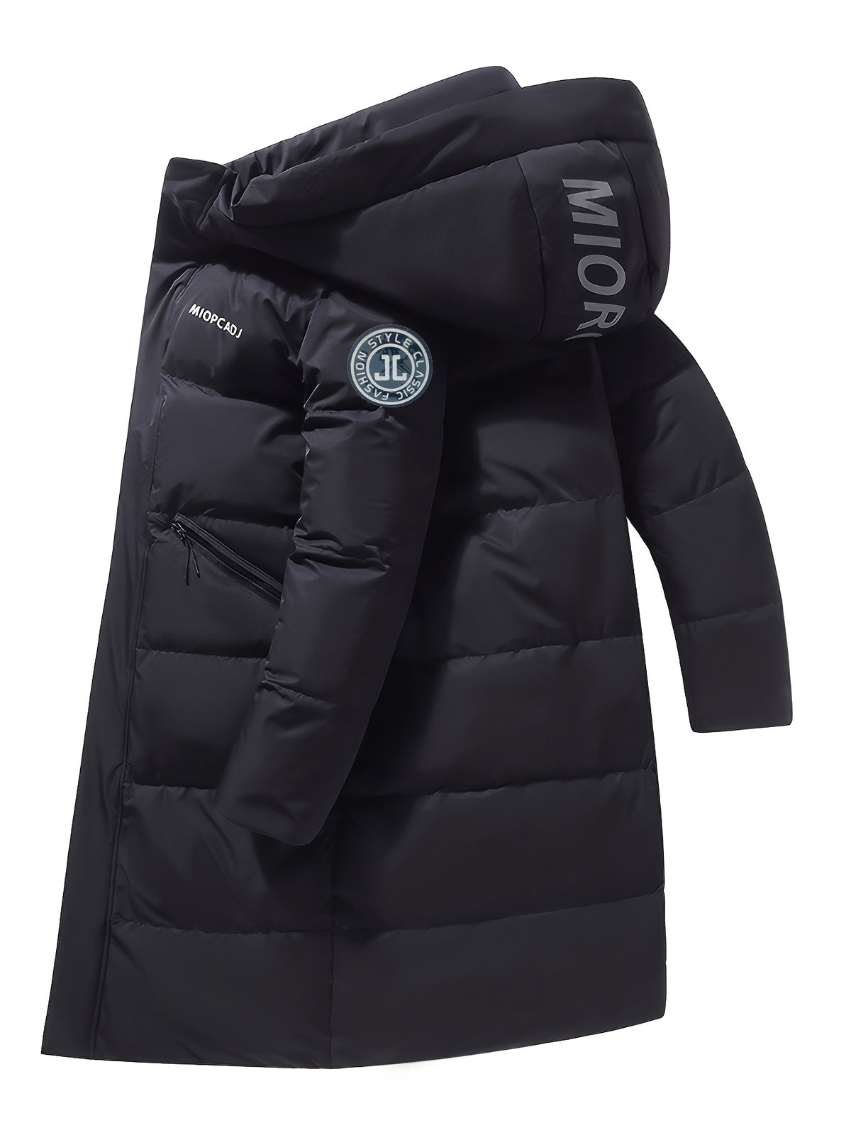 Veste matelassée pour homme, coupe-vent, à capuche, modele 2