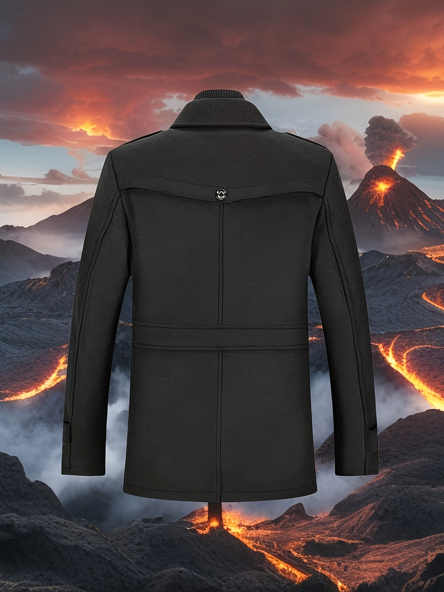 Veste en laine, 30 % laine, tweed, noir, photo 7