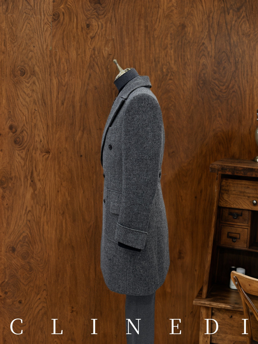 Veste en laine, 50 % laine, à revers, photo 11