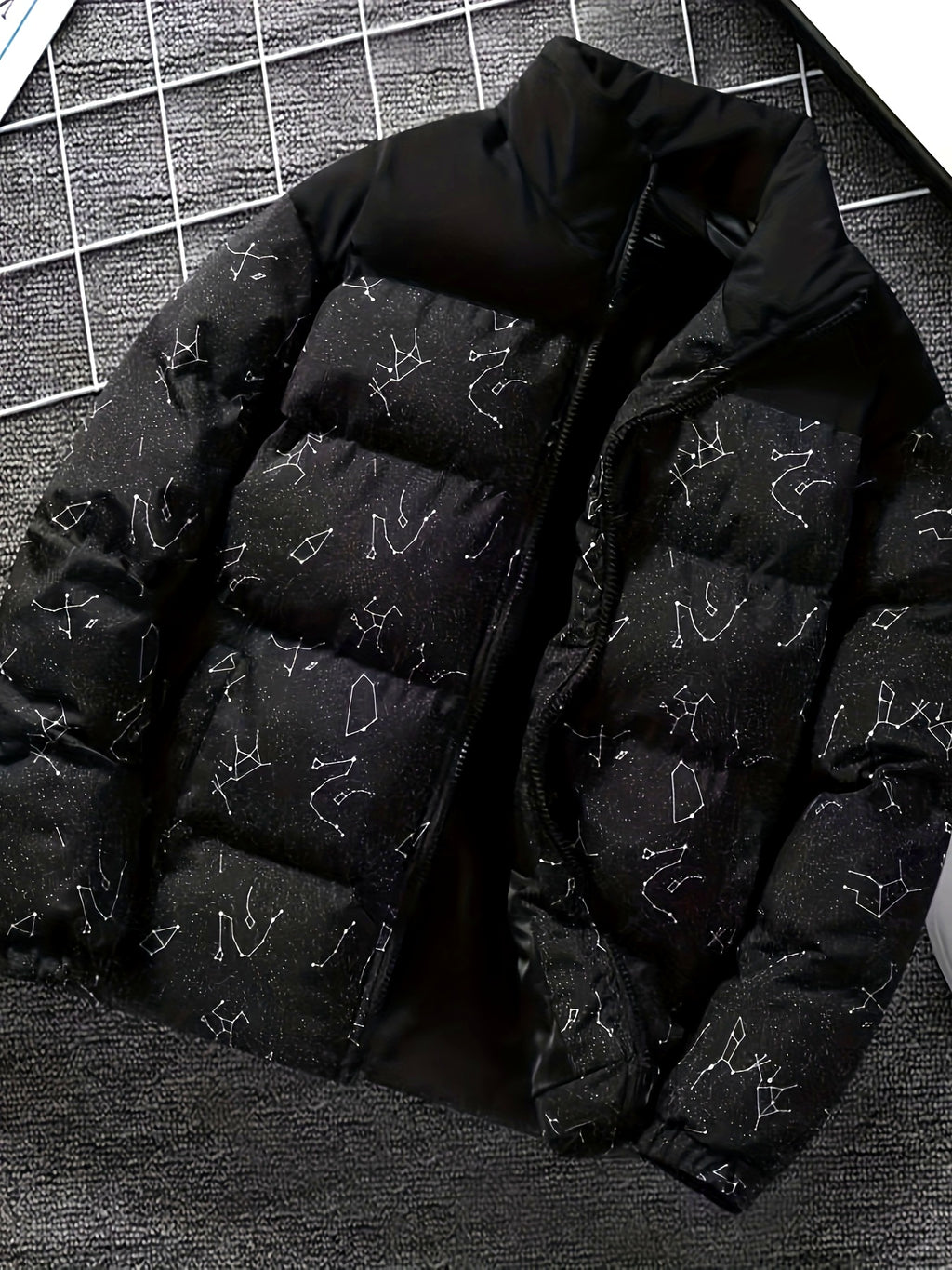 Veste pour homme, à col montant, modele 4