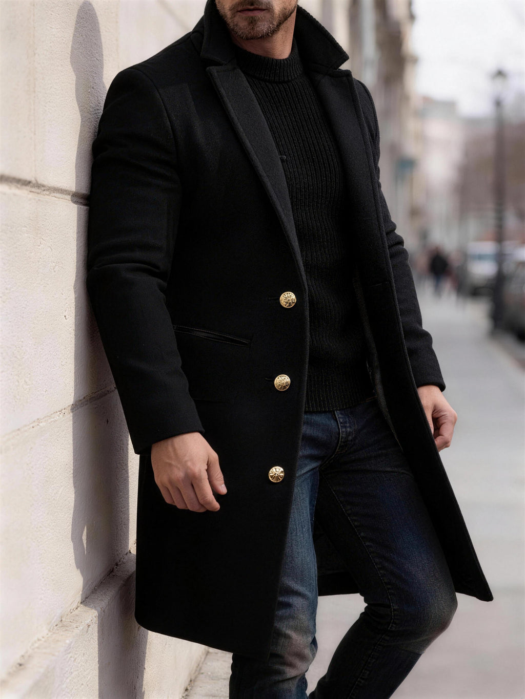 Nouvelle collection printemps-automne 2026 pour hommes, style gentleman décontracté, polyvalent et facile, élégant et idéal pour les trajets quotidiens, les sorties, les soirées et les affaires, détail du vêtement