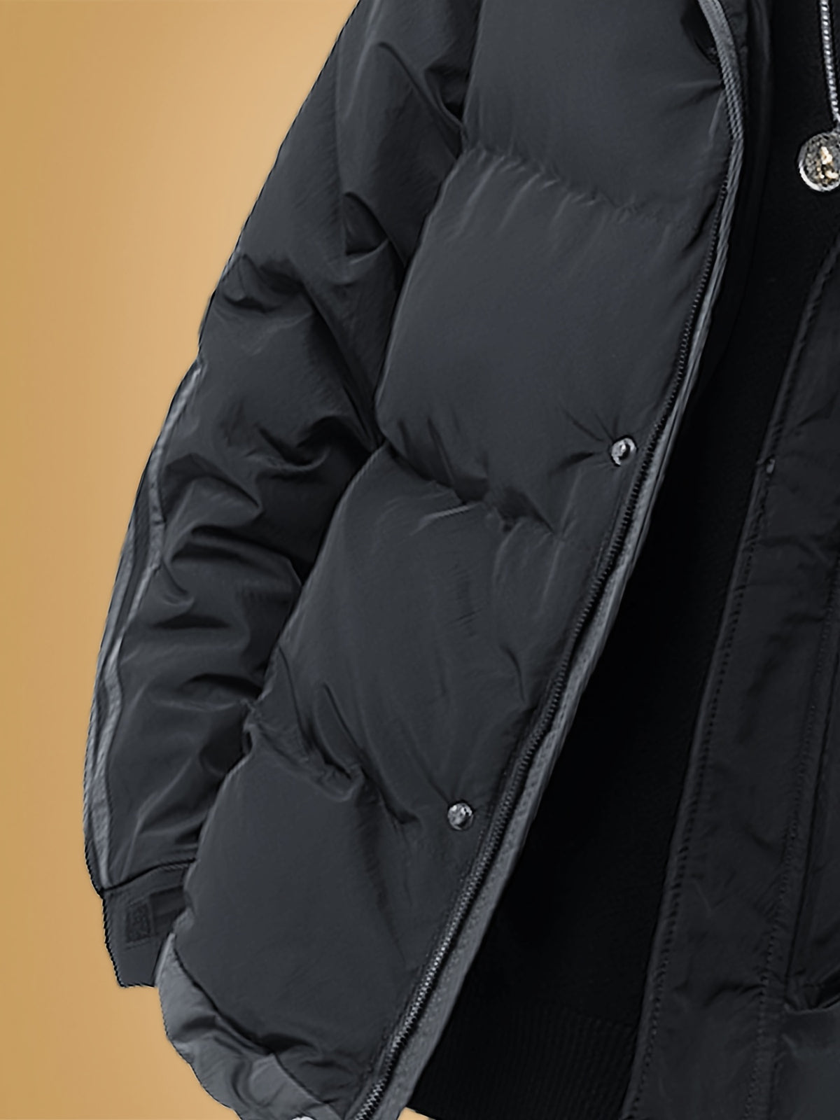 Manteau matelassé pour homme, à capuche, modele 7