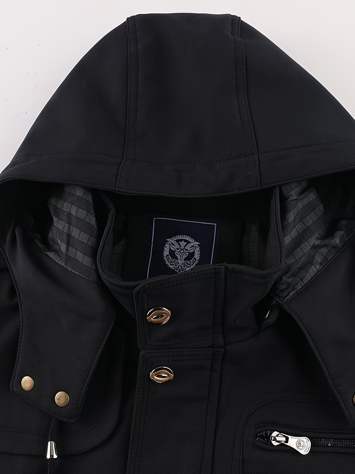 Veste pour homme, coupe-vent, à capuche, fuchsia