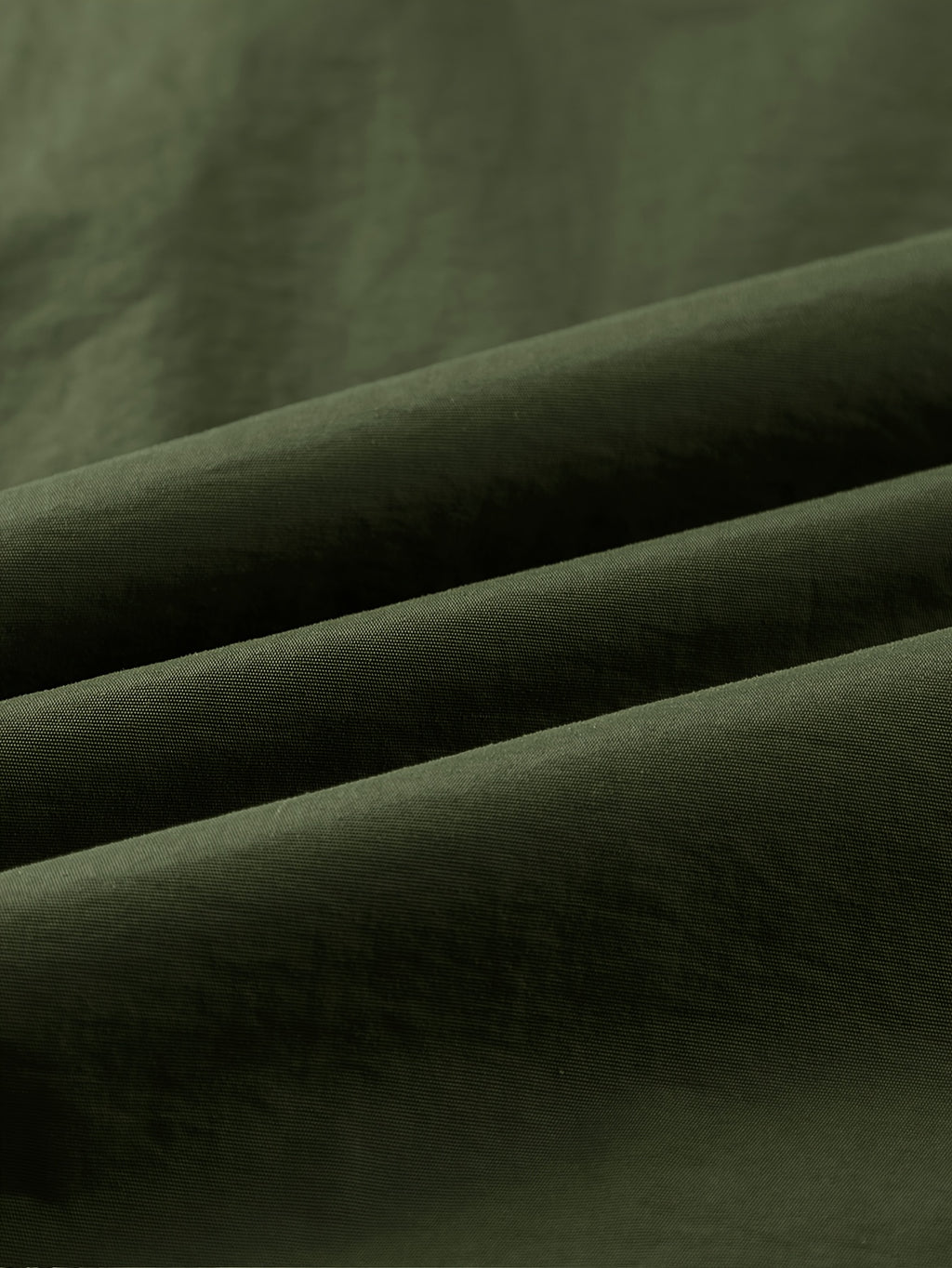 Veste pour homme, polaire, à capuche, vert olive