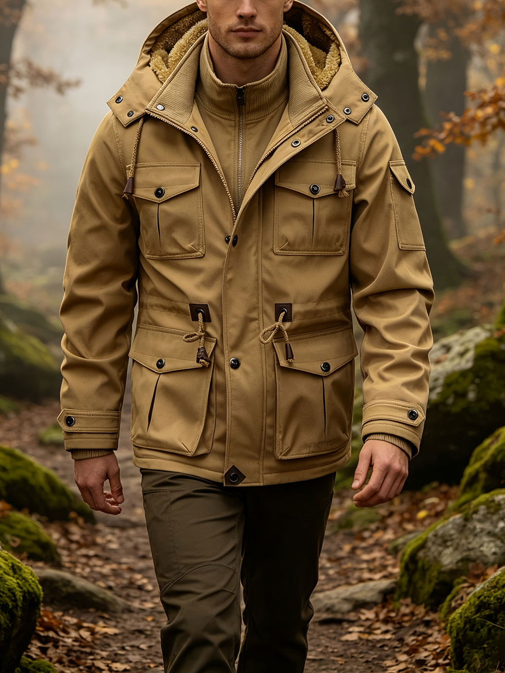 Veste pour homme, kaki