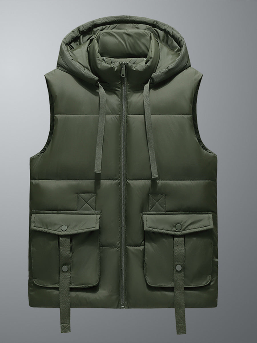 Manteau, capuche amovible, kaki, photo 19