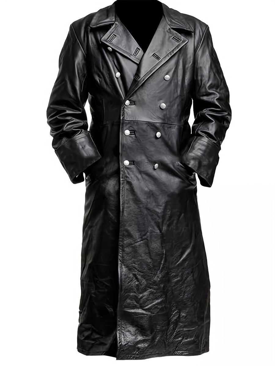 Manteau long, coupe-vent, à revers, photo 7