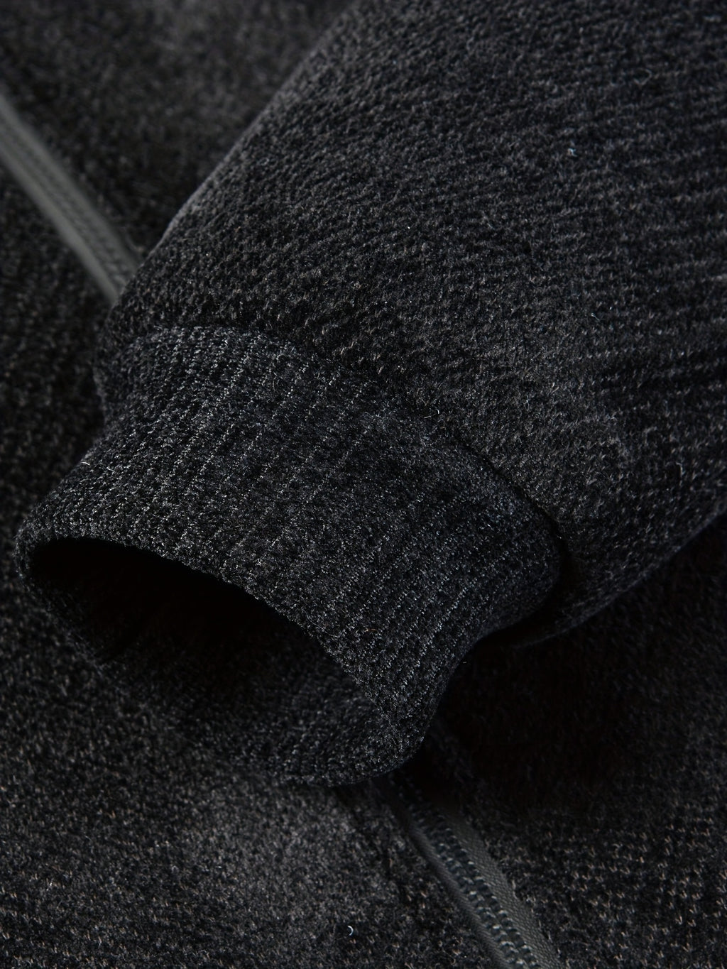 Veste long pour homme, tweed, à revers