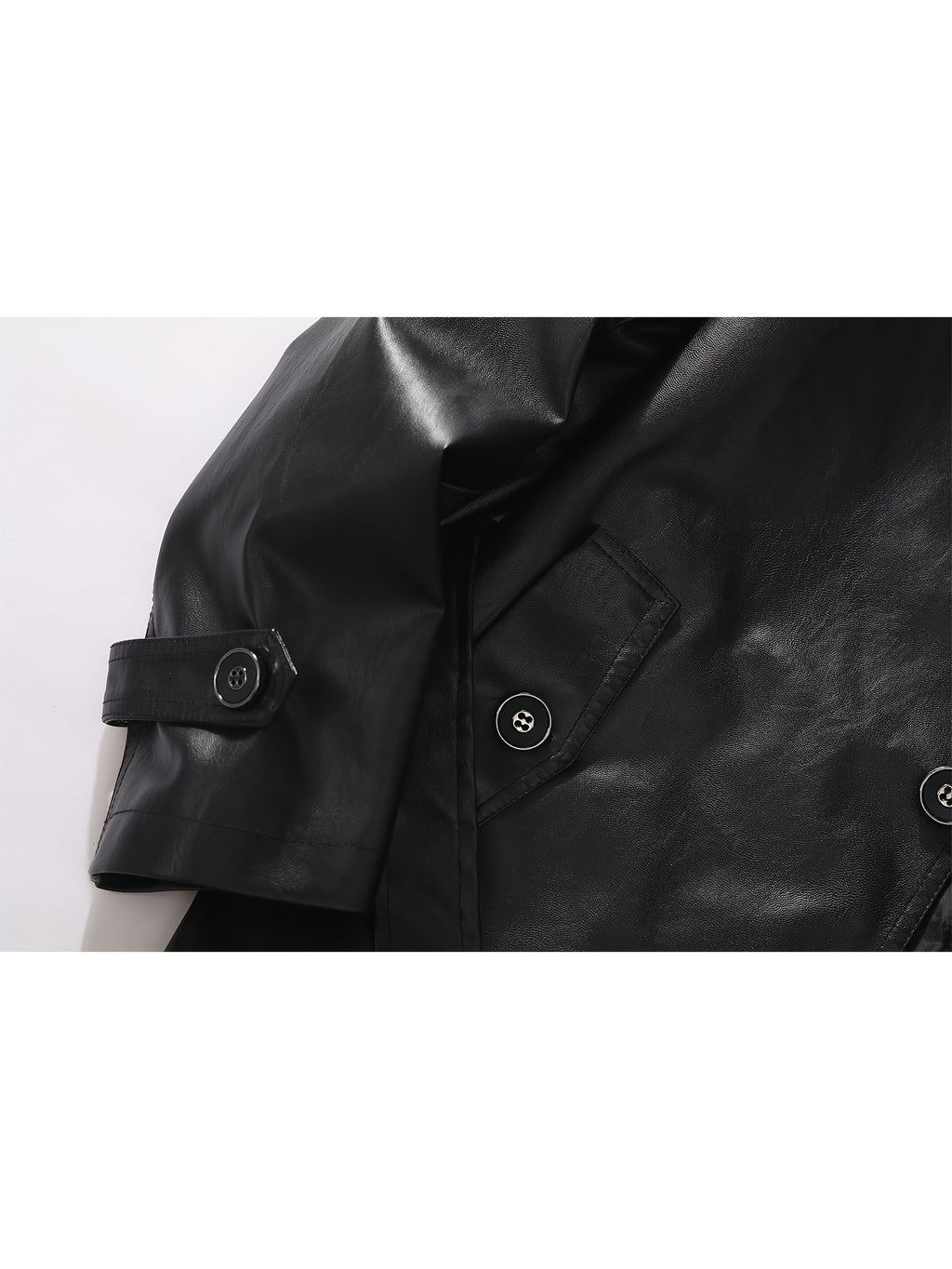 Manteau, à revers, boutonnage, photo 5