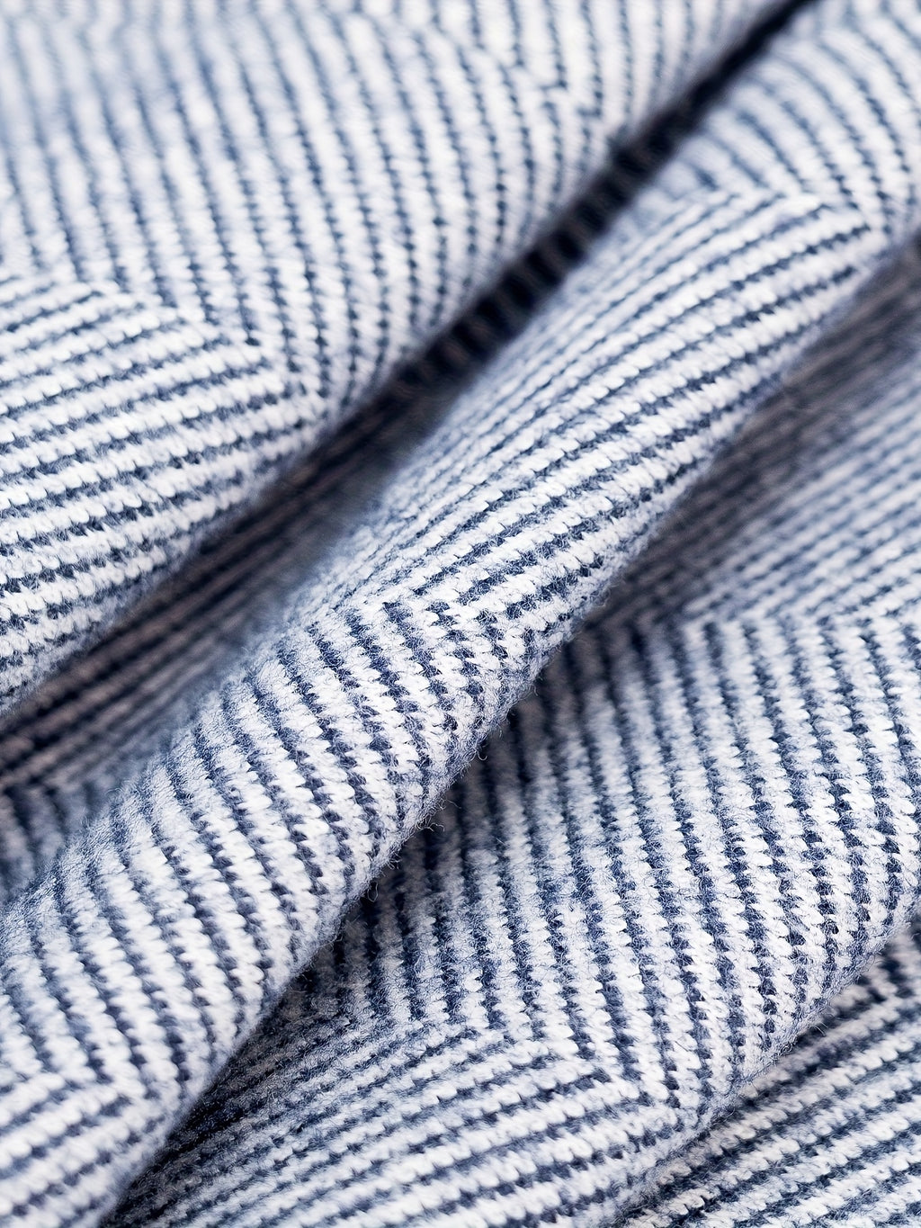 Manteau long pour homme, à revers, bleu