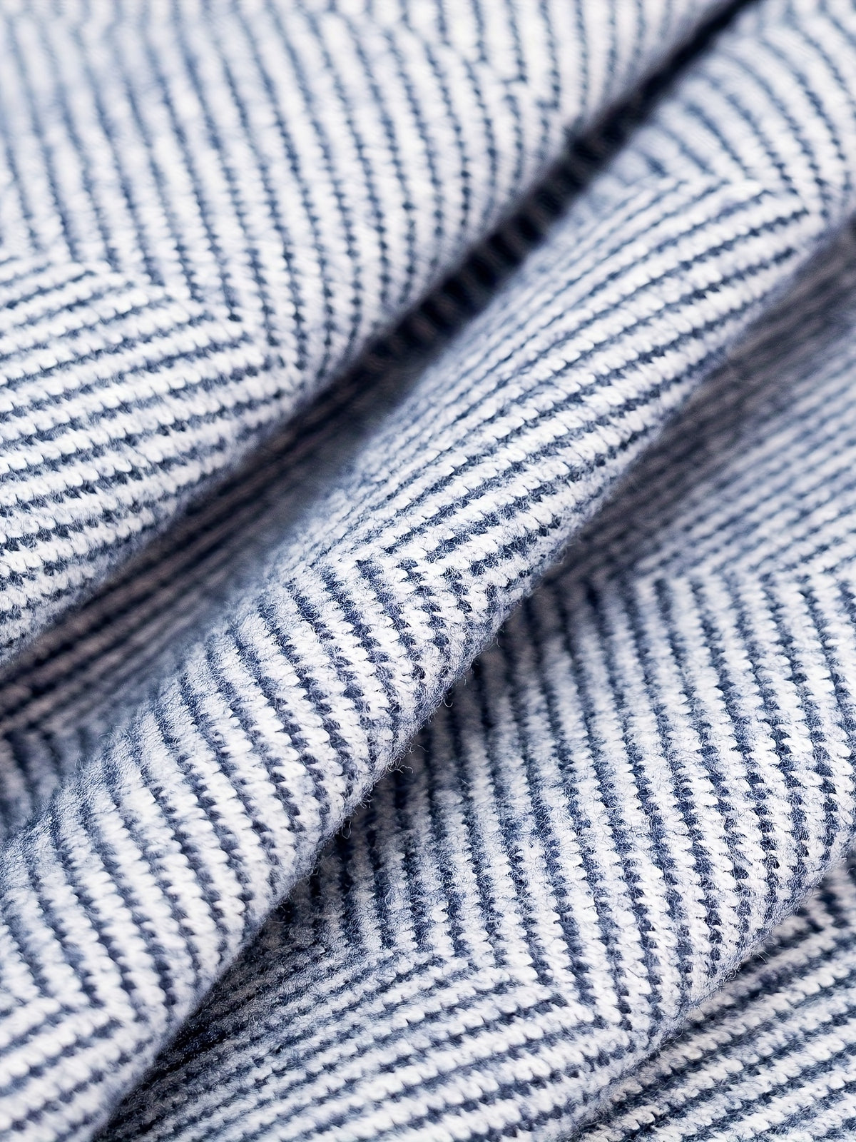 Manteau long pour homme, à revers, bleu