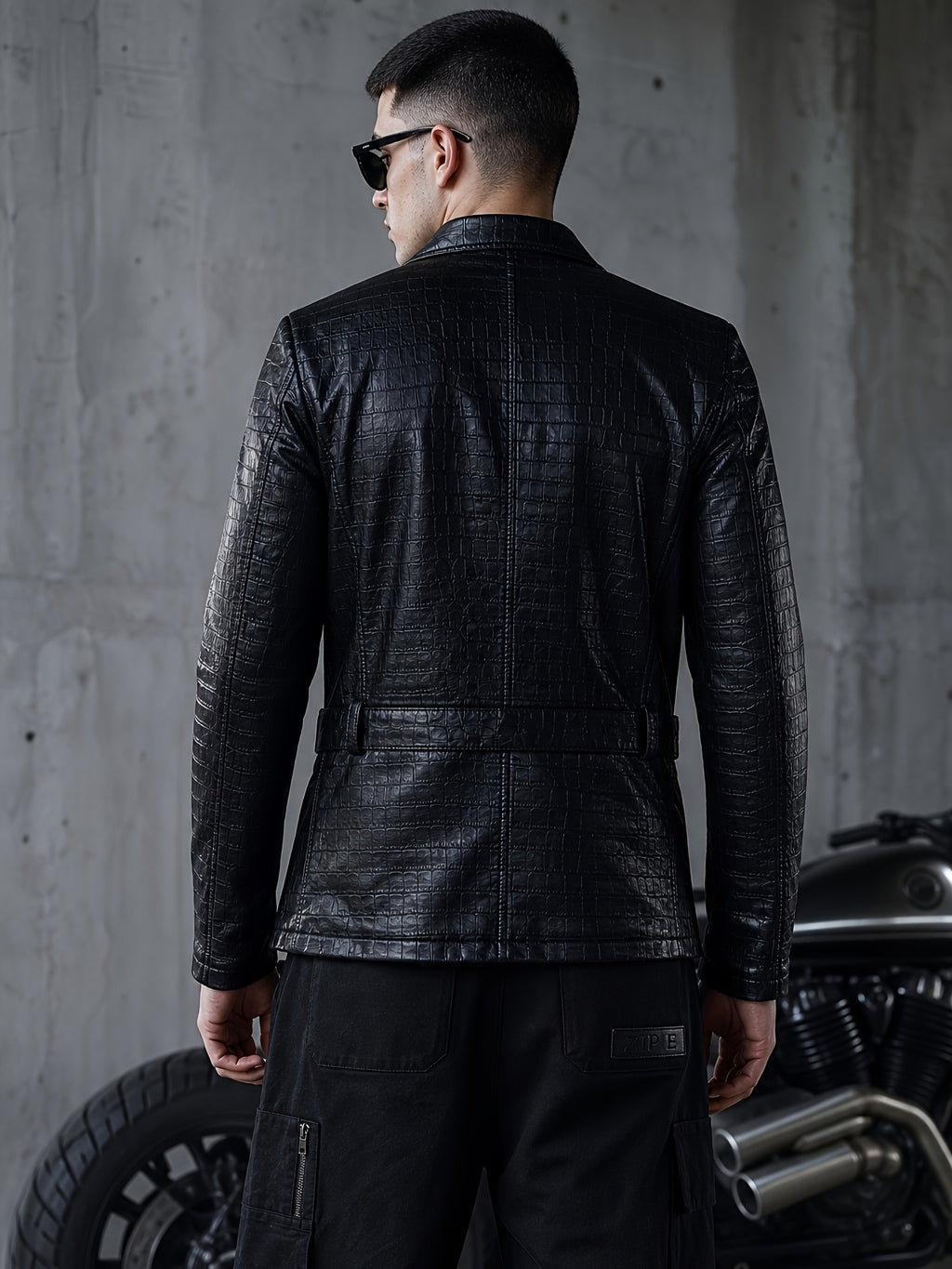 Veste long, grandes tailles, à revers, photo 9