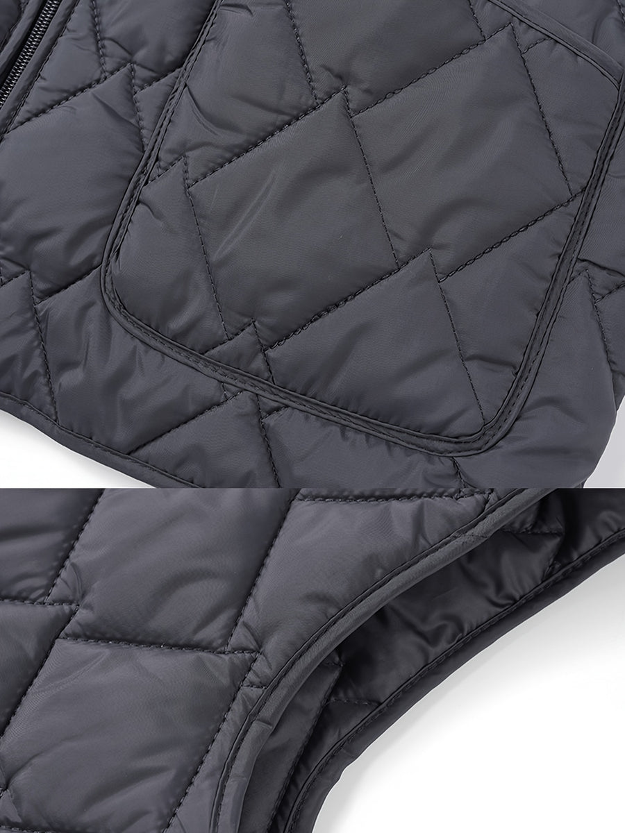 Manteau, bleu marine, photo 4