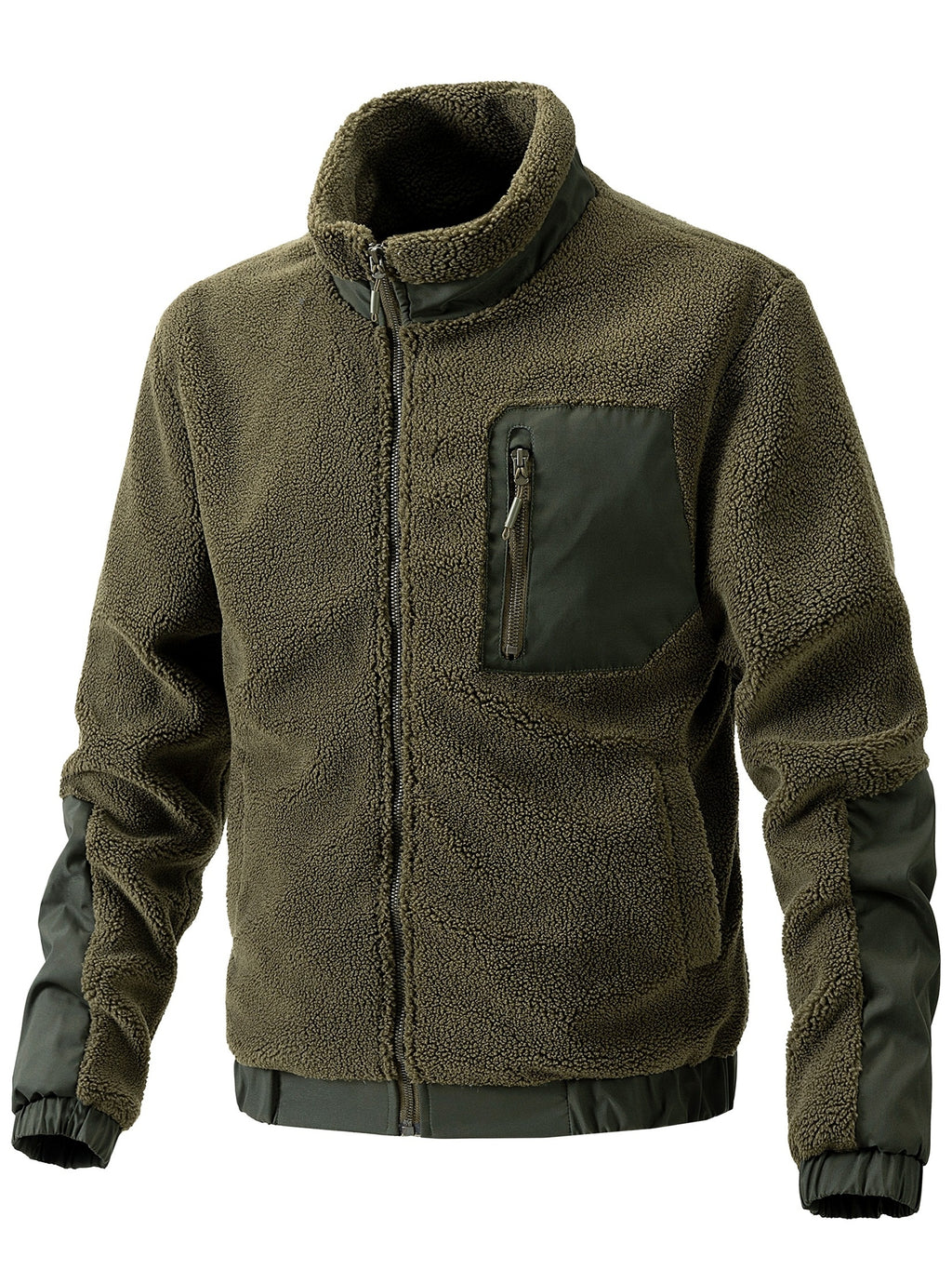 Veste long pour homme, polaire