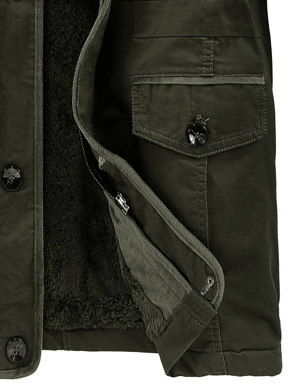 Parka pour homme, coupe-vent, à capuche, modele 2