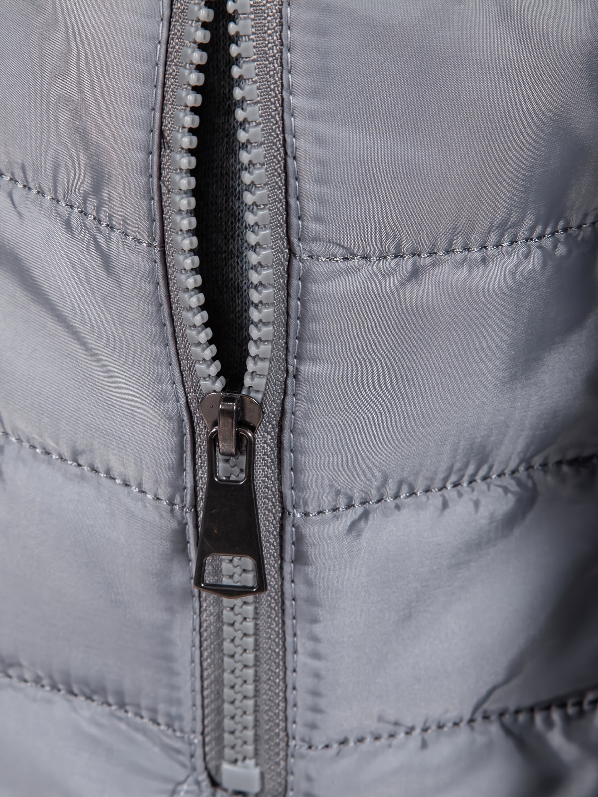Manteau matelassé long pour homme, patchwork, à capuche