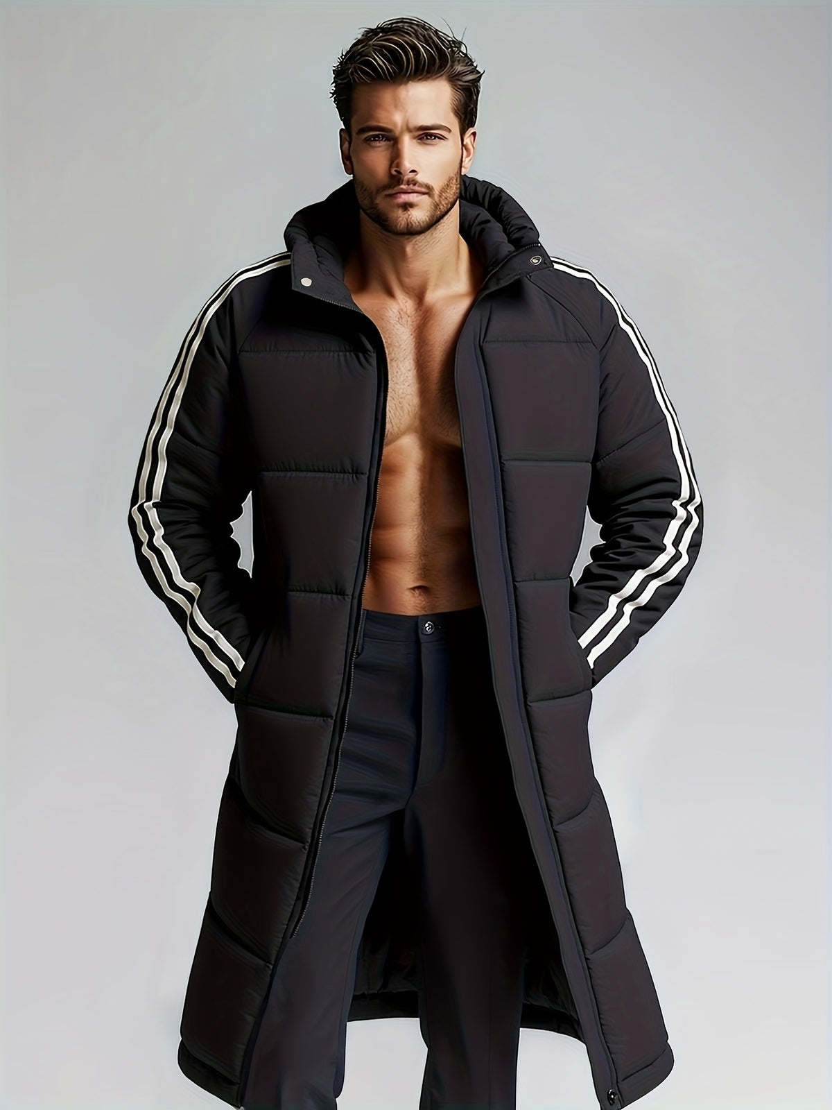 Veste pour homme, à capuche, modele 17