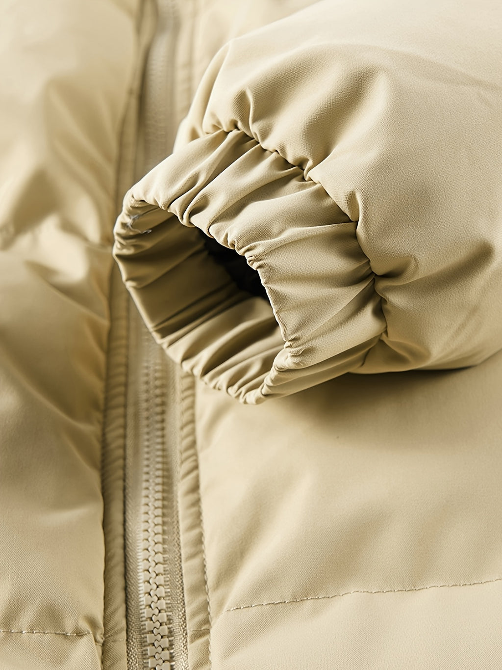 Manteau en fausse fourrure pour homme, imperméable, à capuche