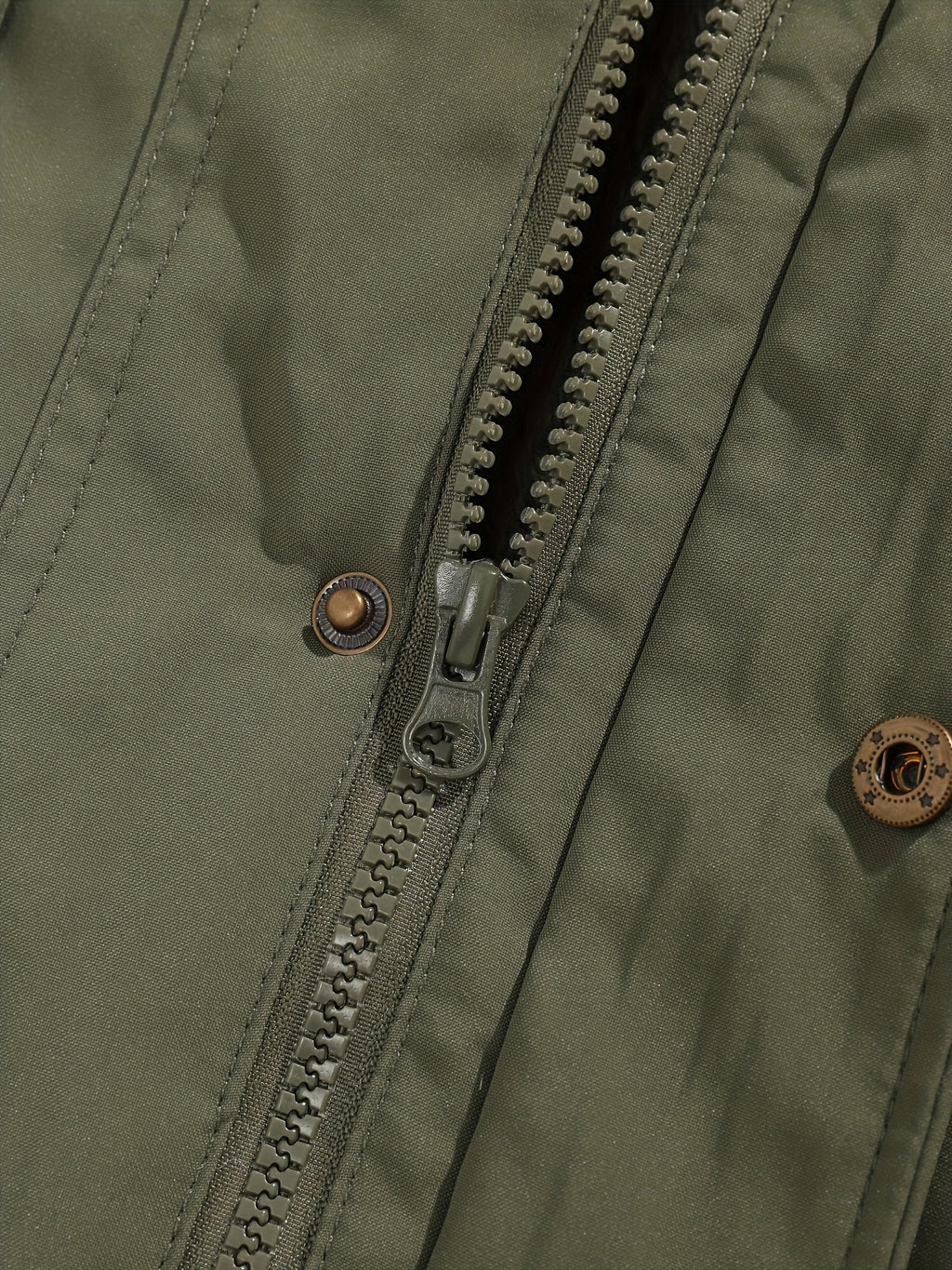 Veste long pour homme, coupe-vent, à capuche