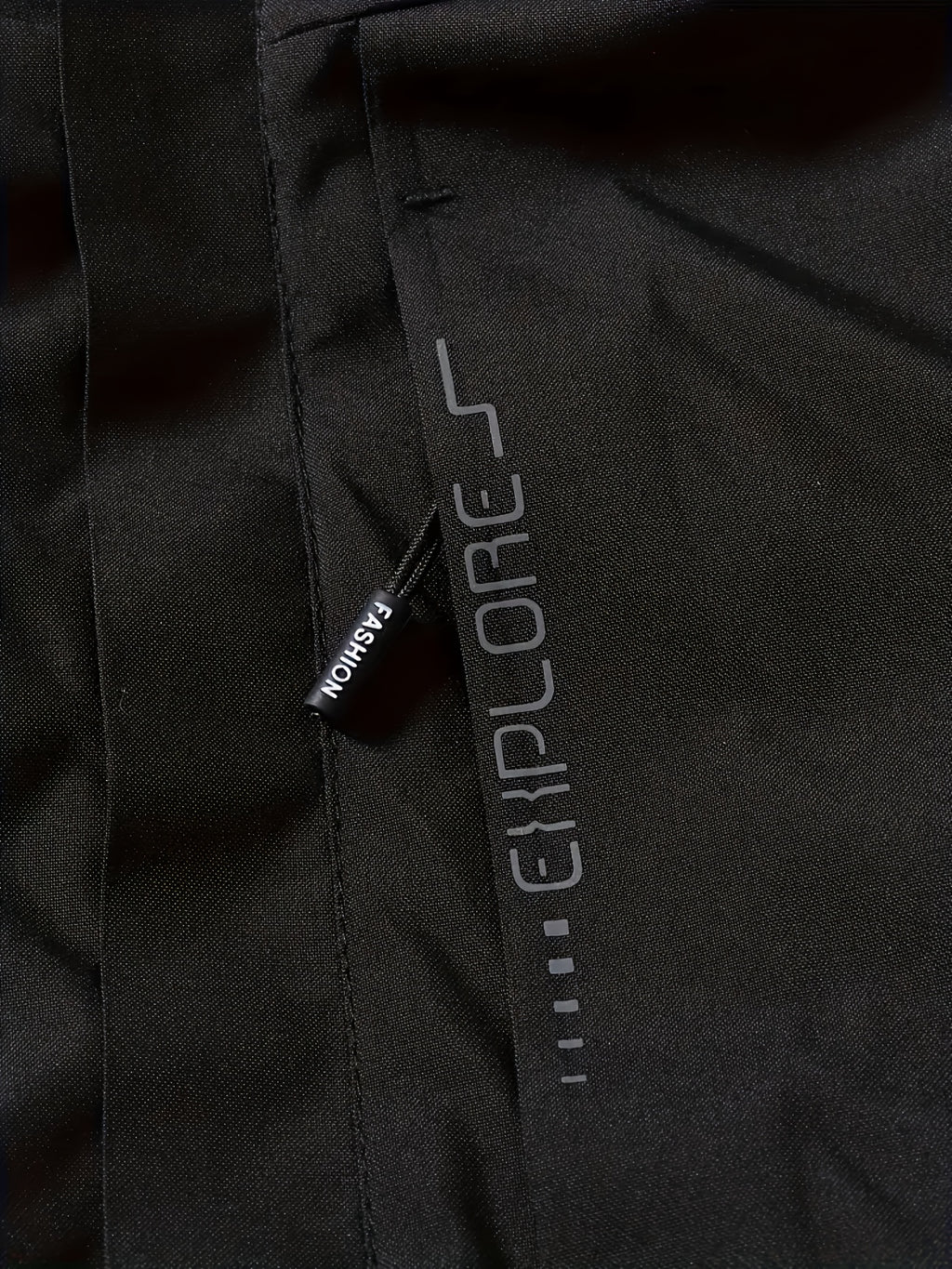 Veste matelassée pour homme, polaire, à capuche, gris foncé